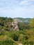 Castle of Belcastel in Lacave. Lot, Midi-Pyrenees