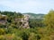 Castle of Belcastel in Lacave. Lot, Midi-Pyrenees,