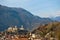 Castle in Bellinzona, Switzerland