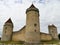 The castle of Blandy-les-Tours