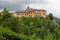 Castle Burg Rabenstein over the Mur river valley, Styria, Austria