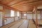 a Castle chamber flooded at Tsuyama castle