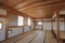 a Castle chamber flooded at Tsuyama castle