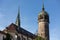 Castle Church of Wittenberg on a October morning