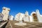 The castle, churches and monument of queen Isabela, Estremoz, Prtugal