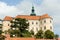 Castle in city Mikulov in the Czech Republic