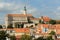 Castle in city Mikulov in the Czech Republic