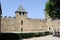 The castle of Comtal on the citadel of Carcassonne