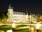 Castle Conciergerie and bridge of Change