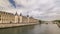Castle Conciergerie timelapse hyperlapse - former royal palace and prison. Paris, France.