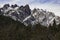 Castle Crags Granite Formation near Mount Shasta