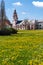 Castle Ehrenstein in Ohrdruf in Germany in spring time