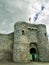 Castle Gatehouse and big sky