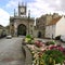 Castle gates , Bishop Auckland