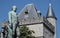 Castle of Gerald the Devil and statue of Bauwens in Ghent