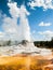 Castle Geyser Erupting with Colorful Pool