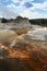 Castle Geyser, Yellowstone National Park in Wyoming