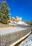 Castle of Gruyeres located in the medieval town of Gruyeres