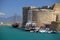 Castle and harbour in Kyrenia, Cyprus