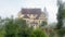 Castle of Heiligenberg in mist, Linzgau, Germany. This Renaissance castle is a landmark of Baden-Wurttemberg