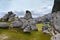 Castle Hill, famous for its giant limestone rock formations in New Zealand