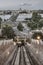 Castle hill funicular railway in Budapest