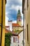 Castle and historic architectures in Krumlov