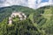 Castle Hohenwerfen in Pongau valley Austria. Former film location