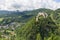 Castle Hohenwerfen in Pongau valley Austria. Former film location