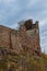 Castle Hohnstein ruins in the german region called Harz