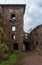 Castle Hohnstein ruins in the german region called Harz