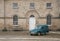 Castle Howard Entrance and Courtyard with Morris Minor Panel Van