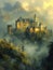 Castle of Illusions: Surrealism in Mist