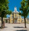 Castle Karlsruhe with the Baden State Museum. Baden-Wuerttemberg, Germany, Europe