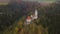 Castle Kokorin in Czech Republic - aerial view