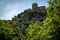 Castle of Lanos in Ocio village, Alava, Spain