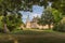 Castle Lembeck in Dorsten, Germany surrounded by beautiful park