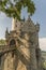 Castle Lichtenstein with entrance gate and drawbridge