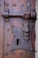 castle lock spain knocker lanzarote abstract door wood