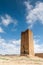 Castle of Luna (Aragon) in a summer day