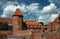 The castle in Malbork - Poland.