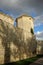 Castle of Moral and Boabdil Tower in Lucena, Cordoba province, Andalusia, Spain