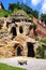 Castle mound caves, Nottingham.