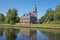 Castle Nijenrode at the river Vecht in the province Utrecht the Netherlands