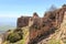 Castle Nimrod Fortress on Golan Heights, Israel