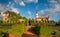 Castle of Nove Mesto nad Metuji with garden, Czech Republic