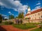 Castle of Nove Mesto nad Metuji with garden, Czech Republic