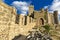 Castle of Obidos, a medieval fortified village in Portugal.