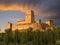 Castle overlooking Assisi, Italy