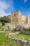 Castle of Patras on Peloponnese in Greece